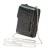 Black Mini Purse Zip Around Wallet