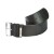 Black Kenneth Cole Elastic Braid Belt M/L