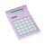 Purple Crystal Desk Calculator