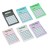 6 Assorted Crystal Desk Calculators