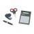 Black Crystal Office Supply Set: Scissor, Calculator, Stapler & Pen