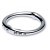 Silver Clipa with Clear Swarovski Crystals Bracelet Purse Hook