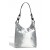 JPK Paris Silver Bucket Nylon Handbag