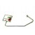 White Modern Square Purse Hook