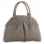 Big Buddha Grey Uptown Quilted Satchel