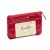 Buxton Red Croc Card Case Wallet