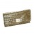 Kenneth Cole Chocolate Croco Clutch with Coin Purse