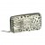 Kenneth Cole Reaction Small Plate White Animal Print Urban Organizer Wallet
