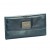 Kenneth Cole New York Navy Blue Genuine Leather Womens Credit Card Clutch Wallet
