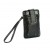 Mundi Black Cell Phone Wristlet w/ Sequin Mesh
