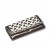 Brown and White Weave Classic Wallet