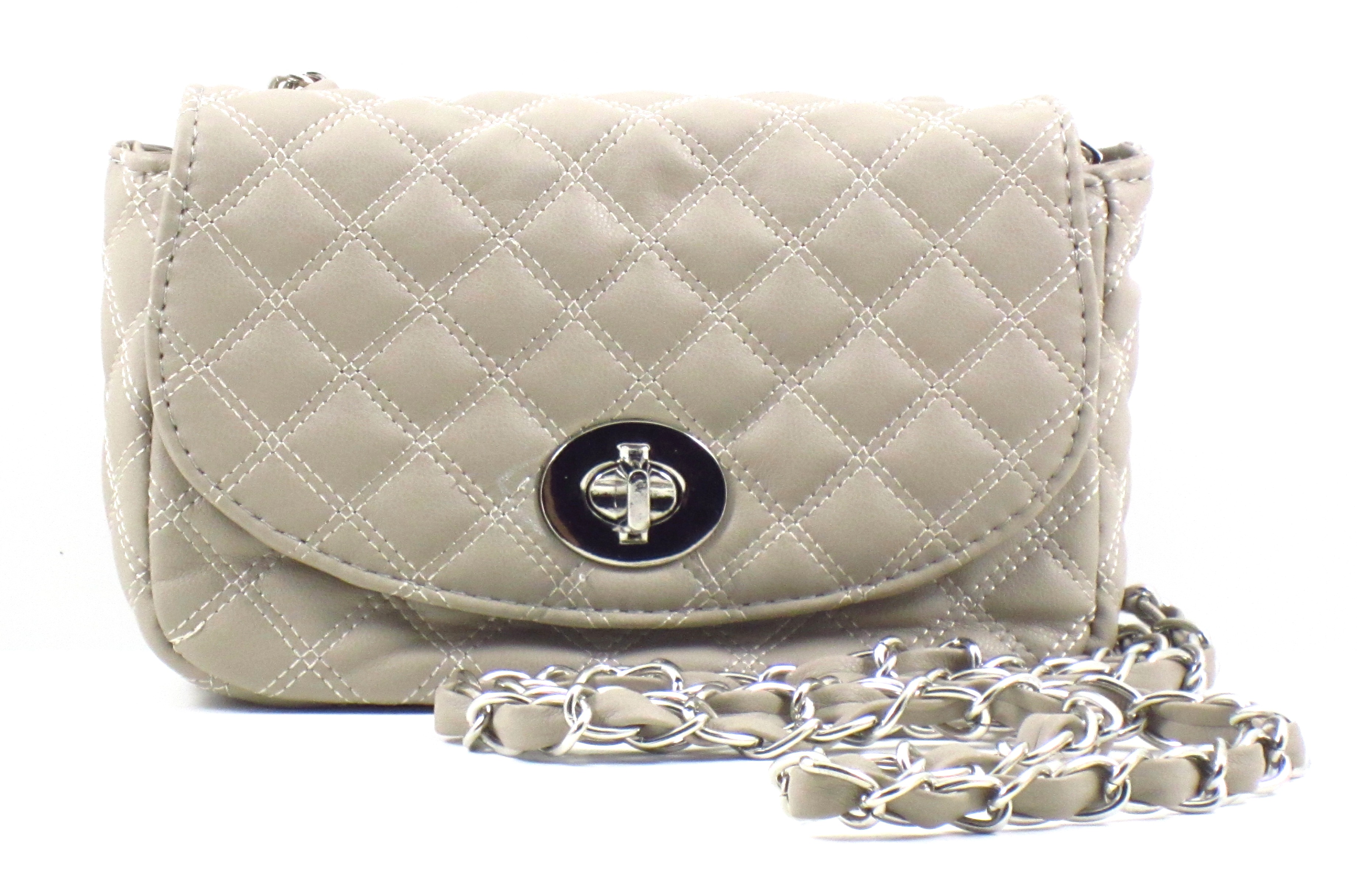 Gray Faux Leather Backpack Purse Paul Smith