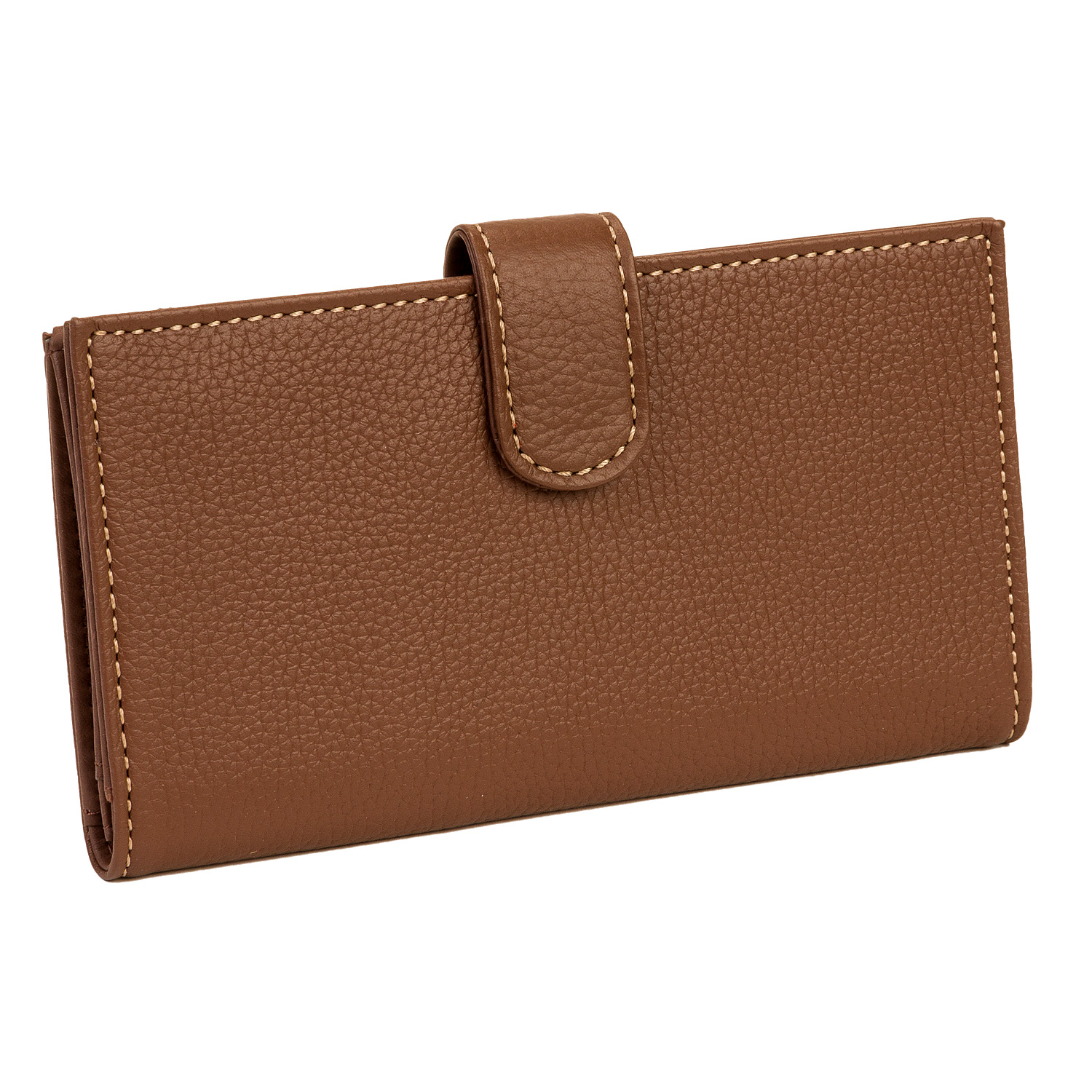 Mundi Women Brown Rio Genuine Leather Checkbook Cover Wallet Card Holder Clutch eBay